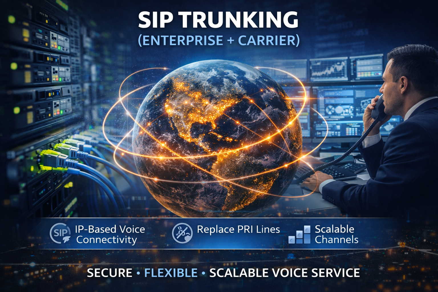 SIP Trunking (Enterprise + Carrier)